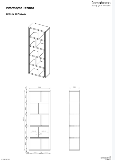 Berlin 4 levels 70cm - Style Our Home 