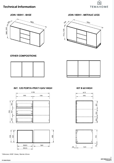 Join 180cm Sideboard - Style Our Home 