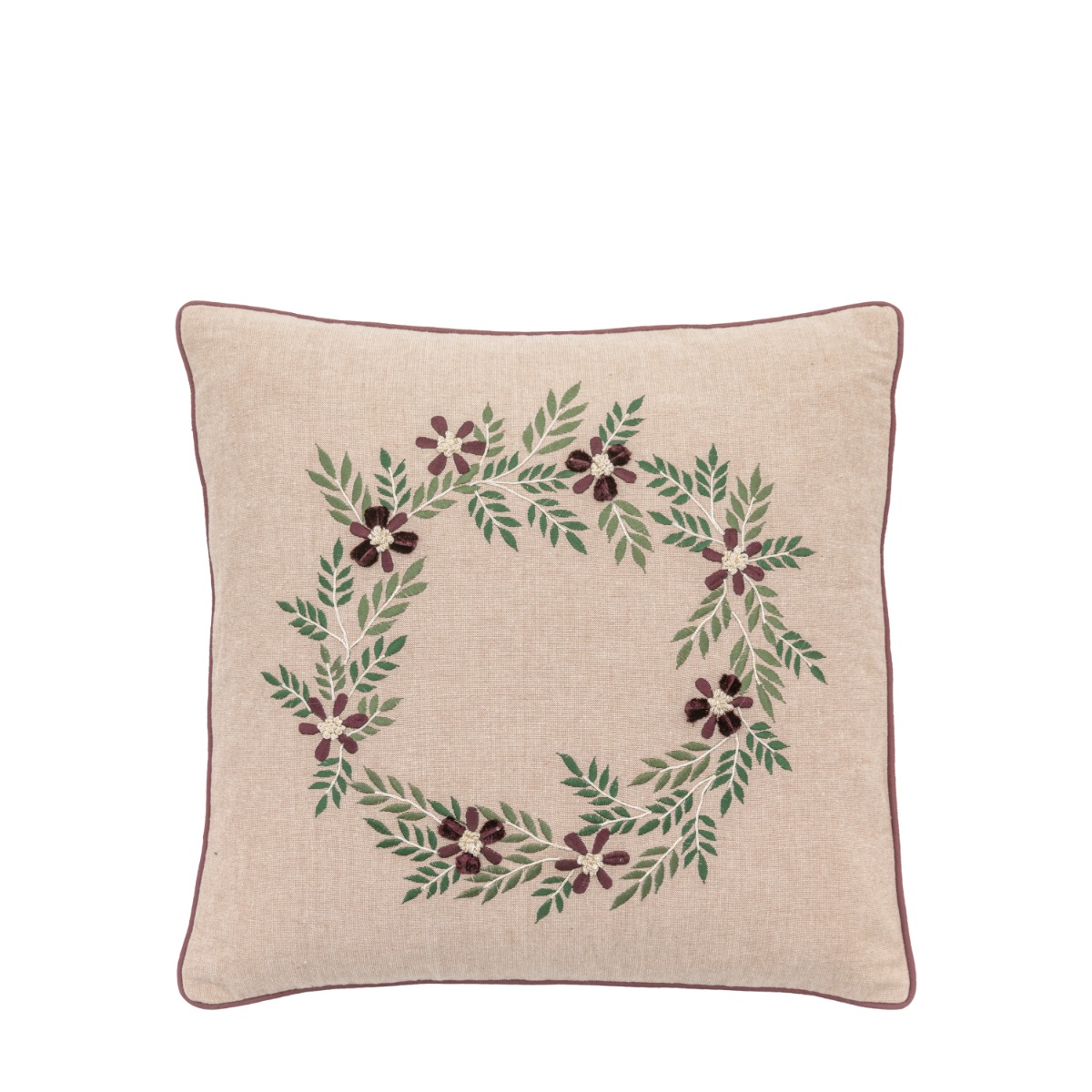 Windsor Wine Merry Xmas Cushion by Gallery Living | Style Our Home