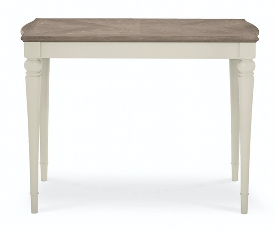 Montreux Washed Oak & Soft Grey Bar Table - Style Our Home