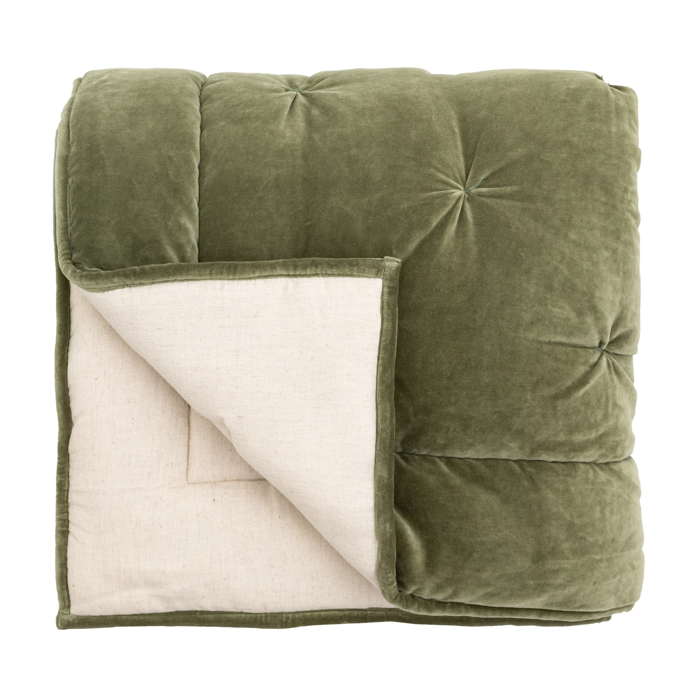 Opulent Velvet Bedspread Green by Gallery Living | Style Our Home