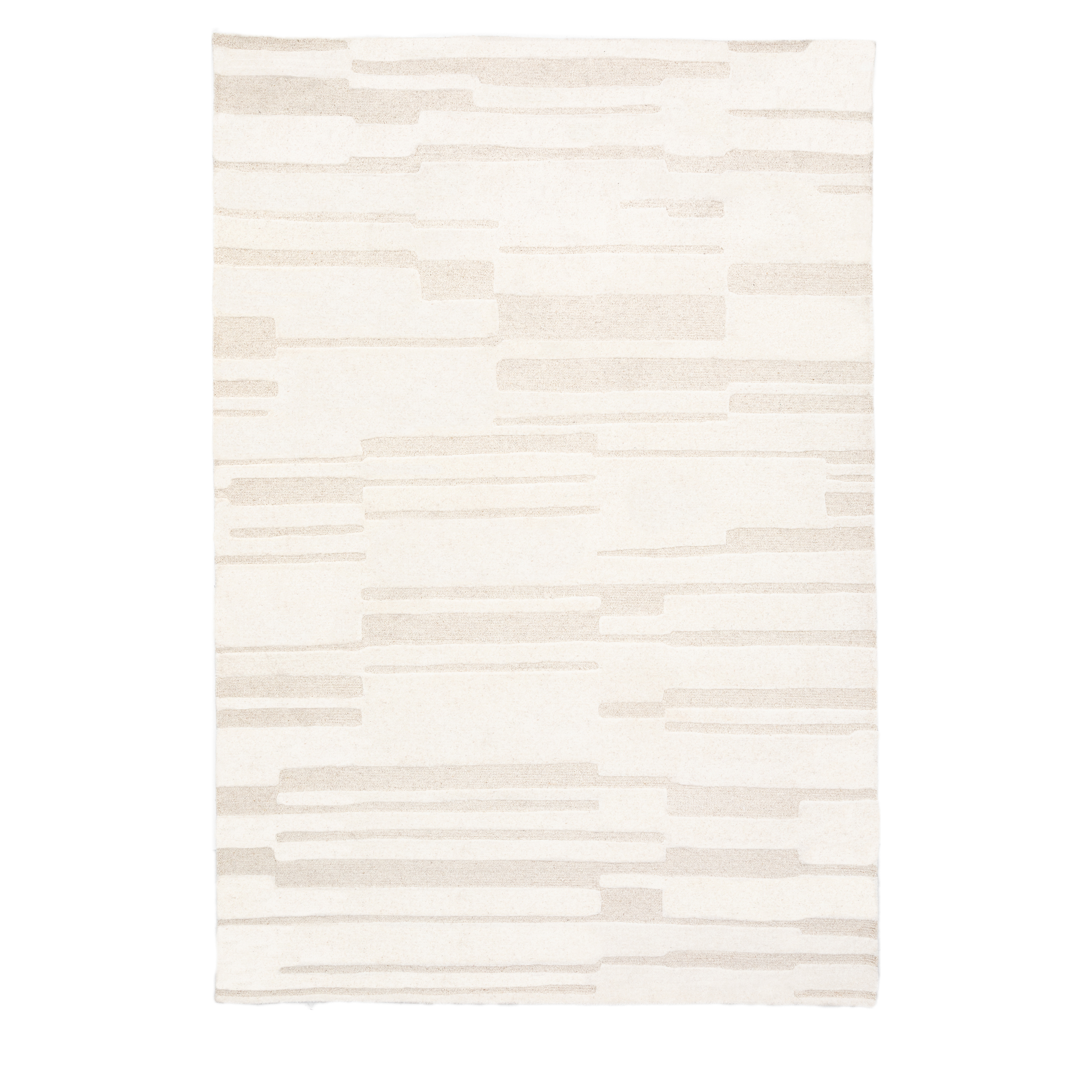 Albany Tufted Tonal Rug Taupe by Gallery Living | Style Our Home