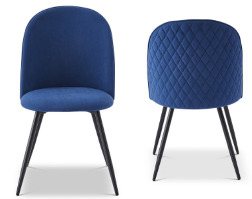 Soho Dining Chair in Blue (set of 2) by Berkeley Designs | Style Our Home