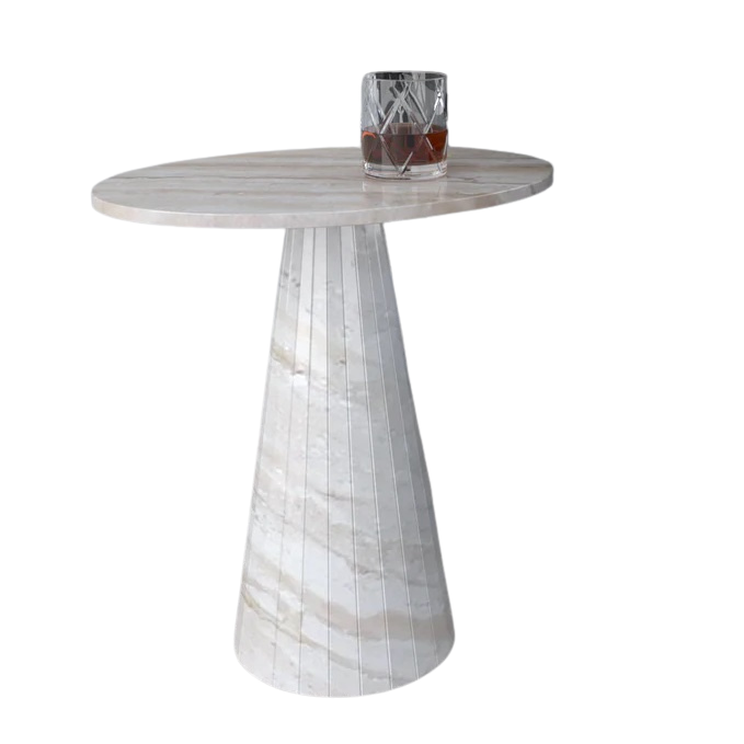 Lusso Marble Side Table - Customisable Options by Steve Bristow | Style Our Home