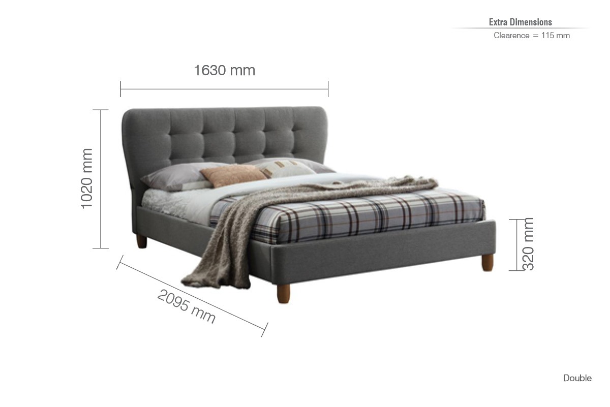 Stockholm Double Bed