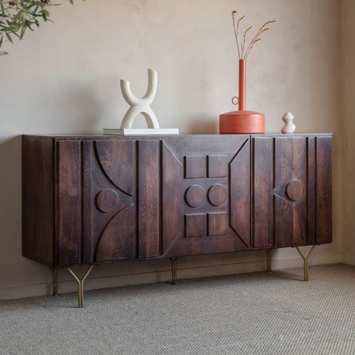 Belano 3 Door Sideboard By Hudson Living | Style Our Home 