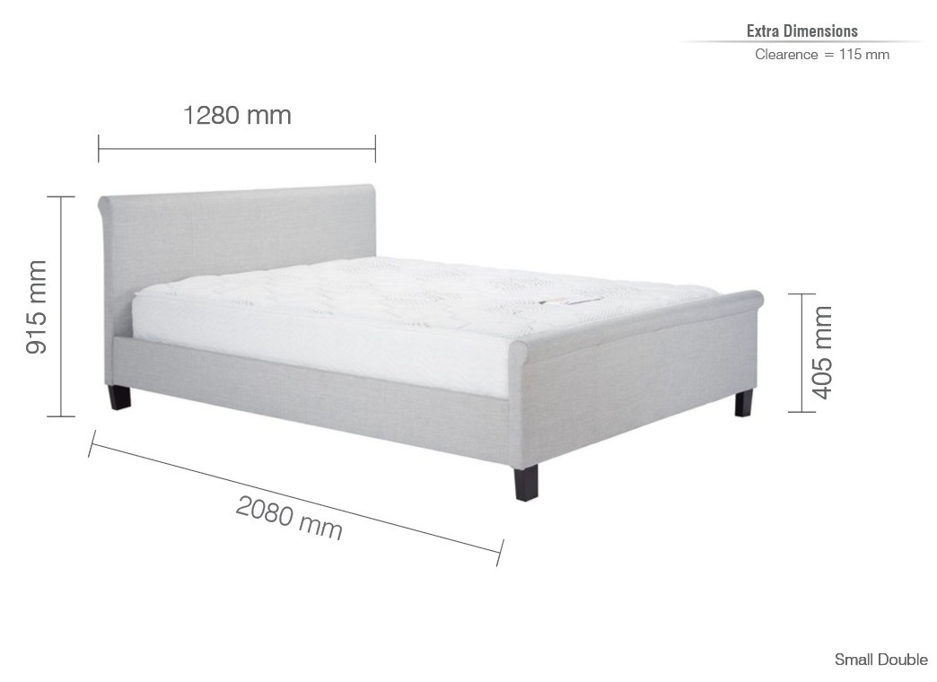 Stratus Small Double Bed