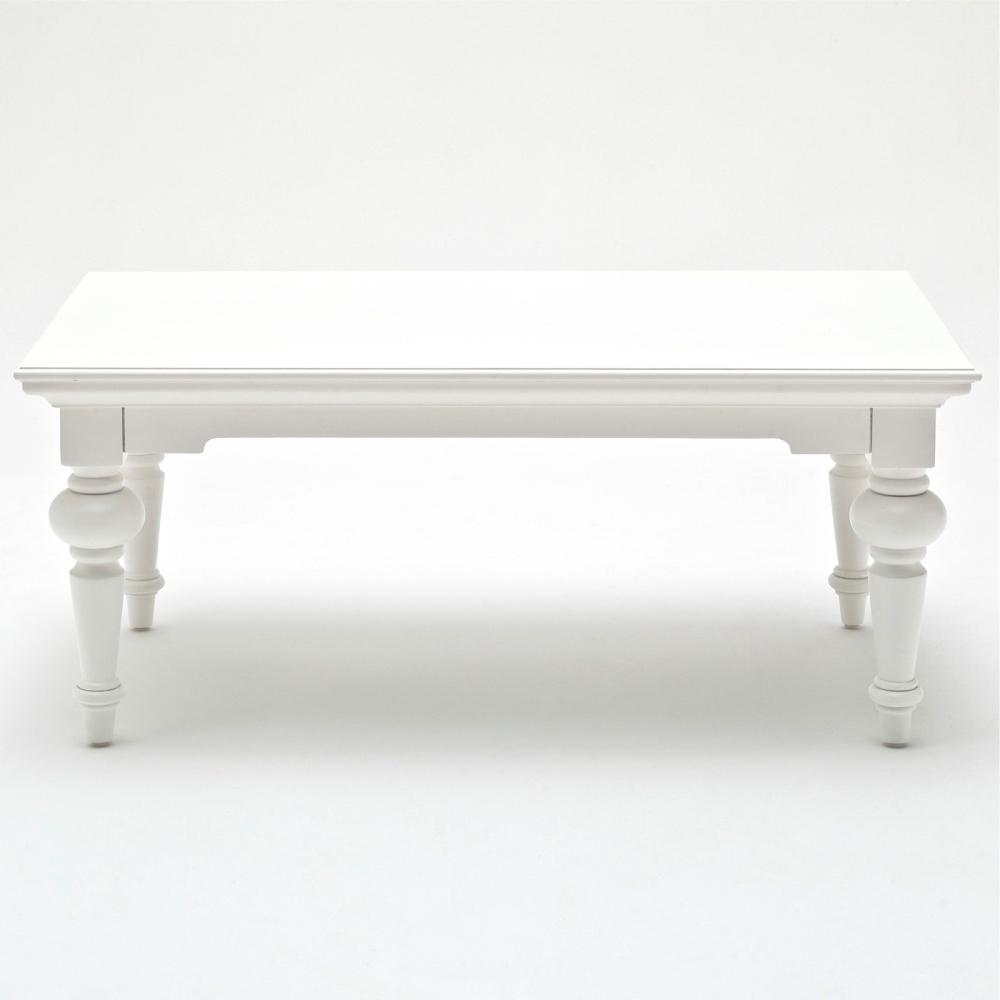 Provence White Rectangular Coffee Table - Style Our Home