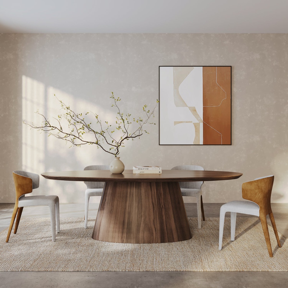 Vivid Shape Painting by Tommy Franks | Style Our Home