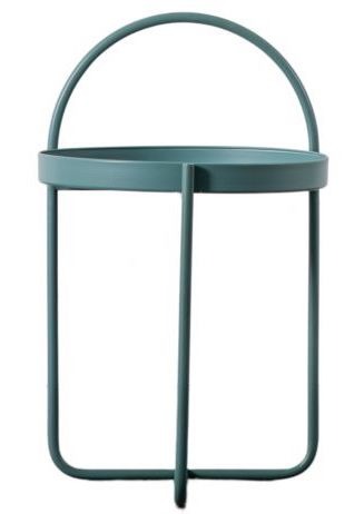 Abbas Teal Side Table by Hudson Living | Style Our Home 