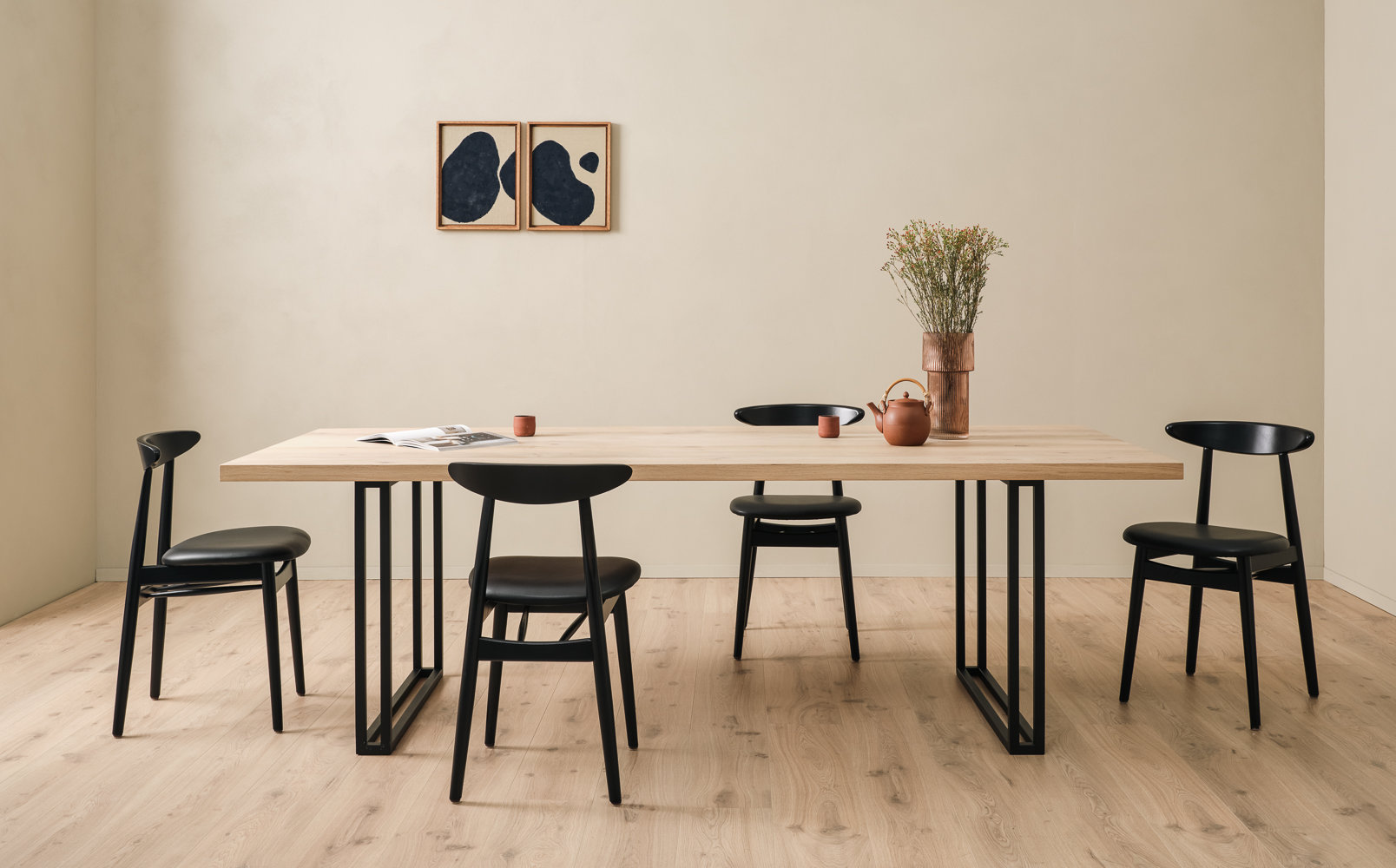 Vincent Sheppard Teo Dining Chair with Vegan Leather Seat | Style Our Home