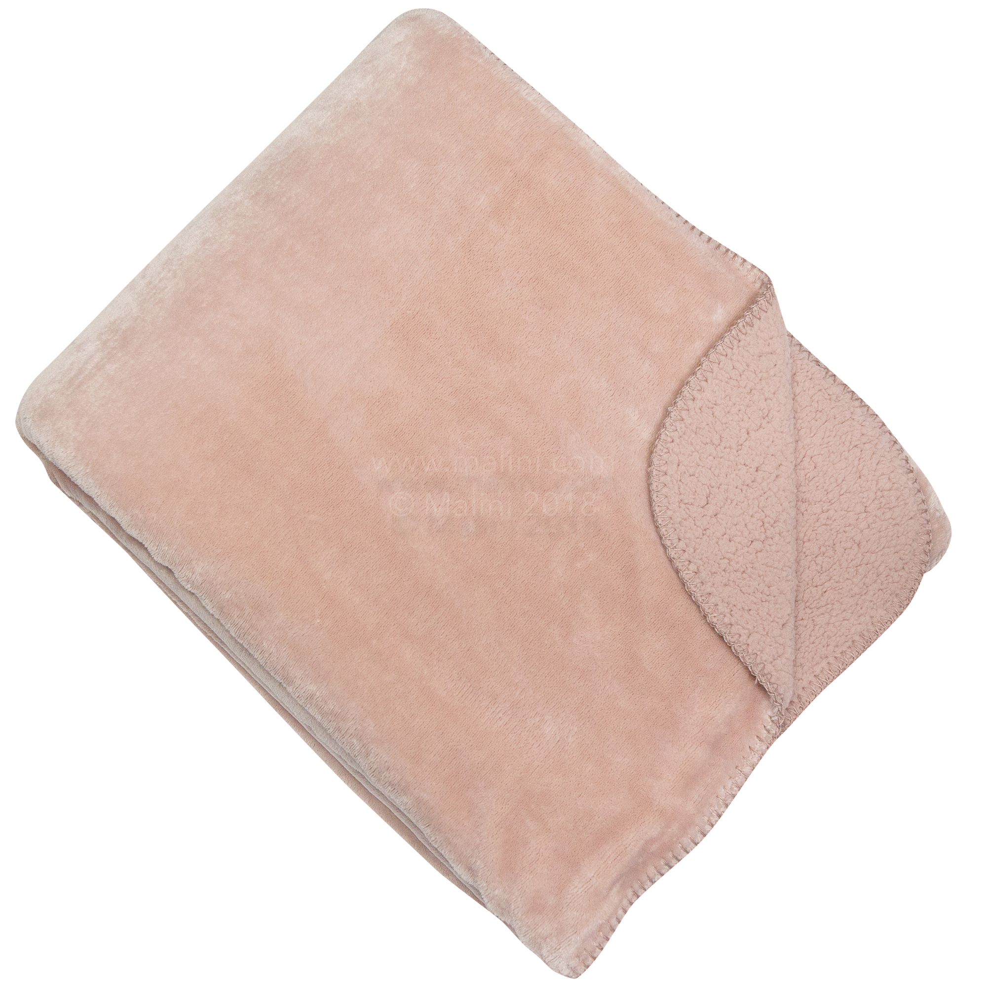 Softest Fleece Throw Light Pink by Malini | Style Our Home