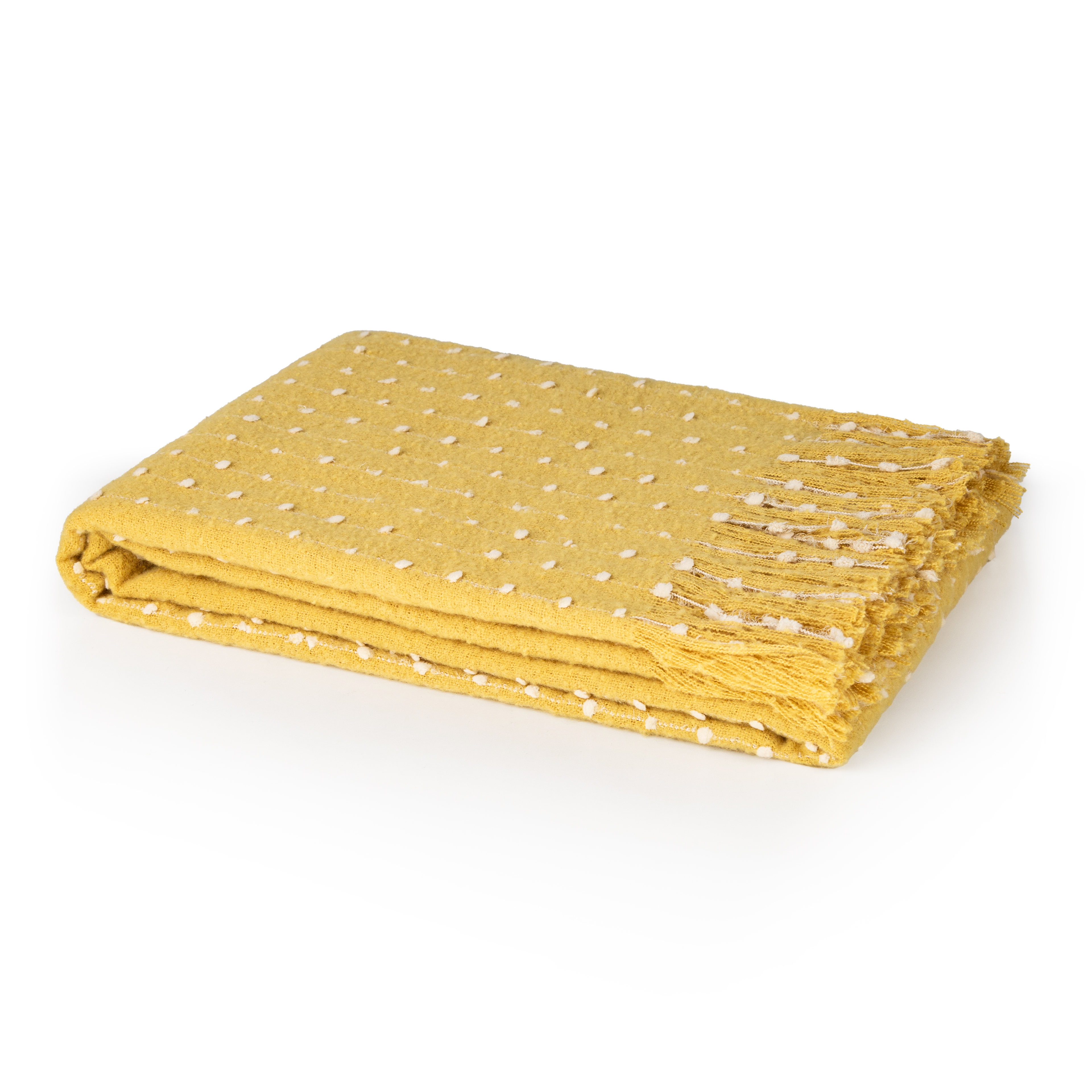 Nat Raise Dot Line On Faux Mohair Whiskey by Malini | Style Our Home
