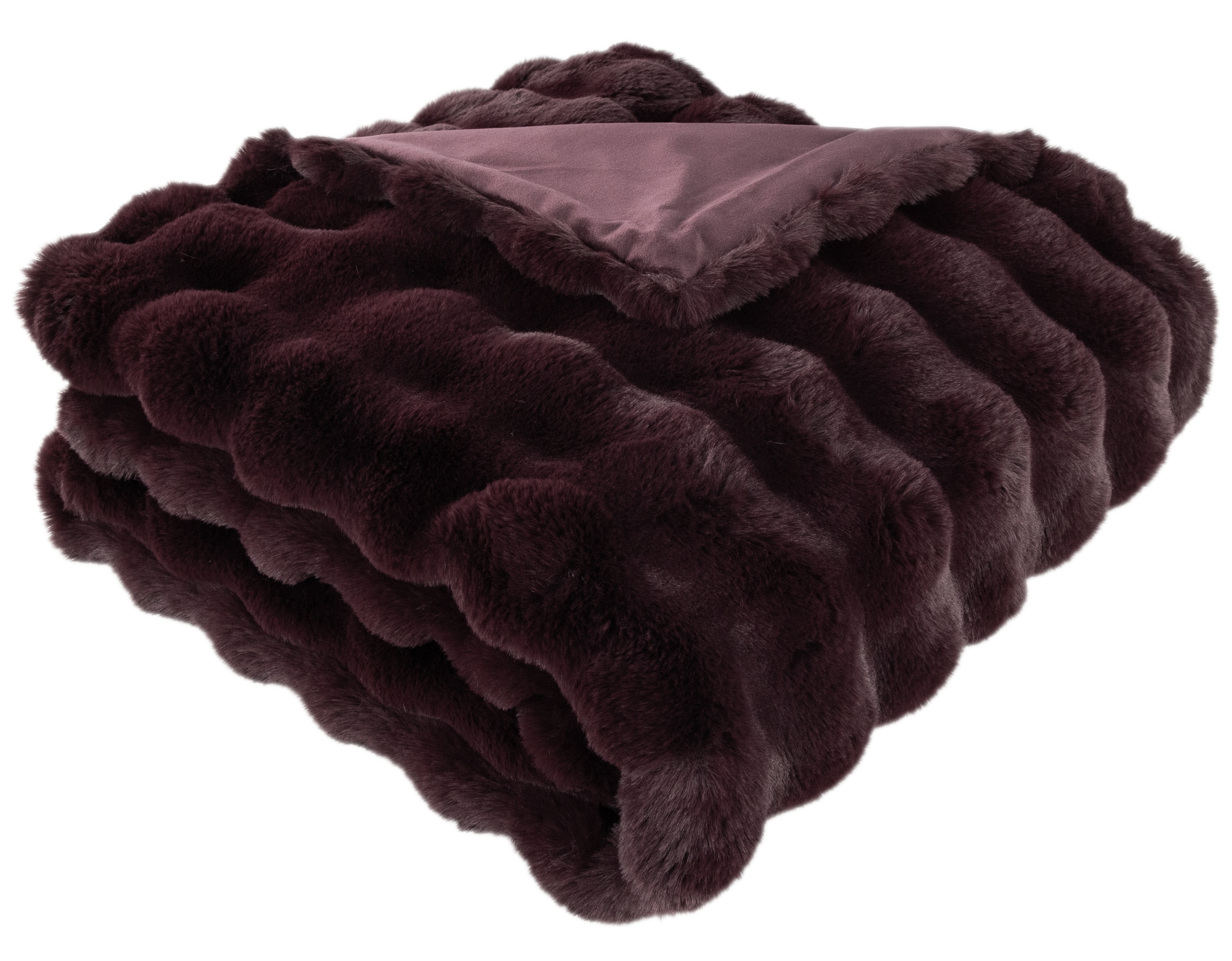 Soft Bubble Thr In Faux Rabbit Aub by Malini | Style Our Home