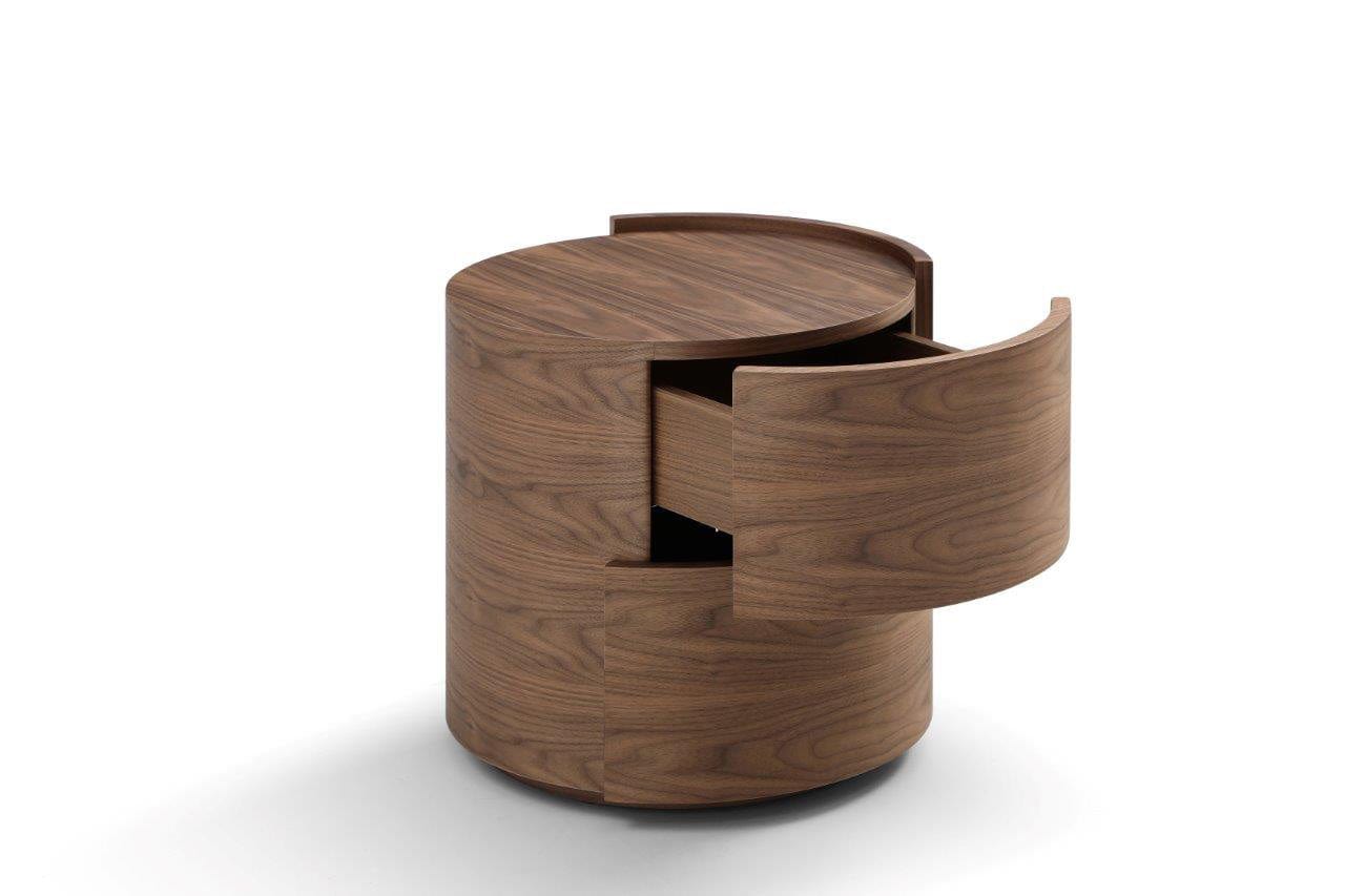 Dexter Bedside Table - Walnut - Pair by Tommy Franks | Style Our Home