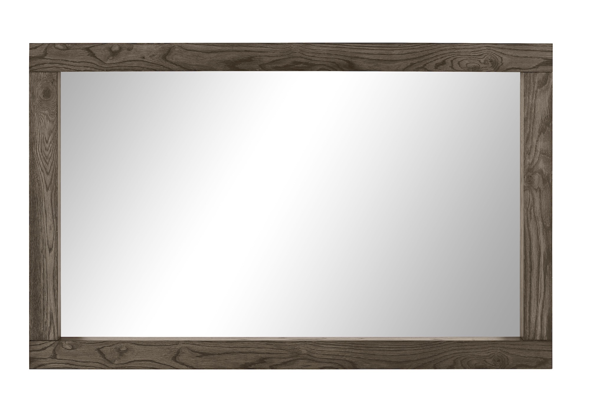 Turin Dark Oak Wall Mirror - Style our Home