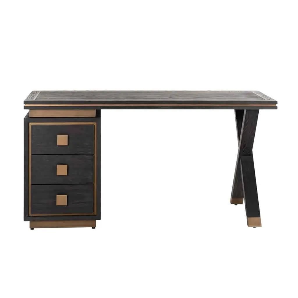 Hunter Desk with 3 Drawers by Richmond Interiors | Style Our Home