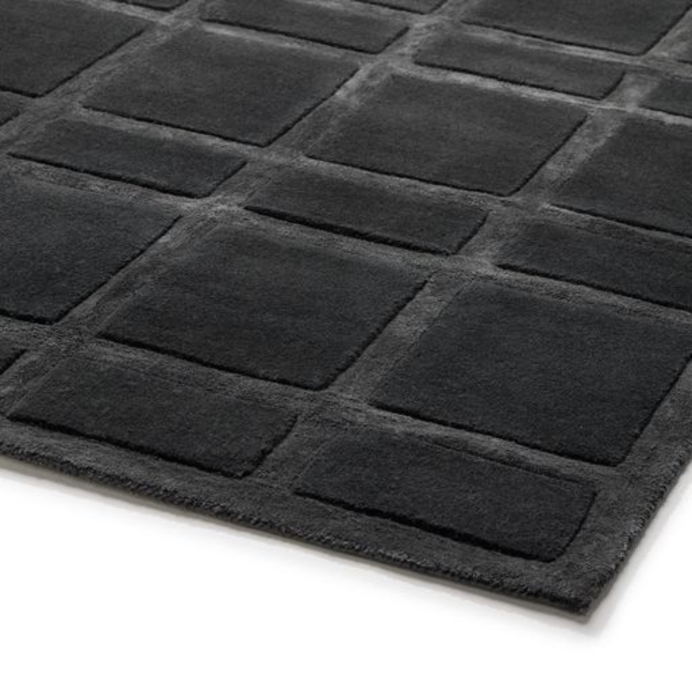 Chicago Charcoal Rug - Custom Size by Punt Mobles | Style Our Home 