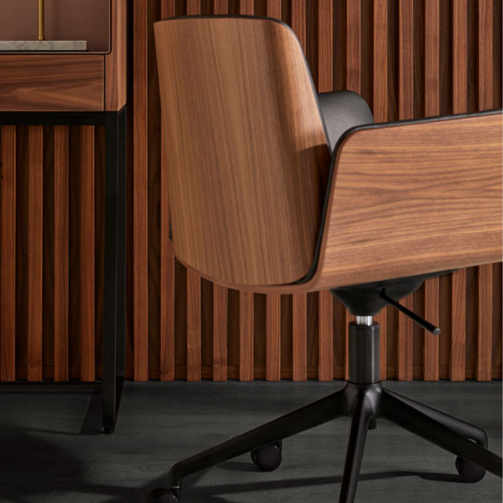 Hug Wooden Office Chair by Punt Mobles | Style Our Home