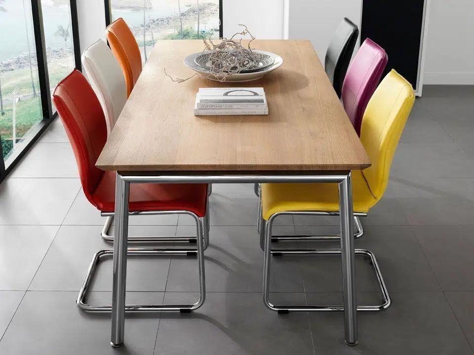 Luna Dining Chair with Stainless Steel by Bree's New World | Style Our Home