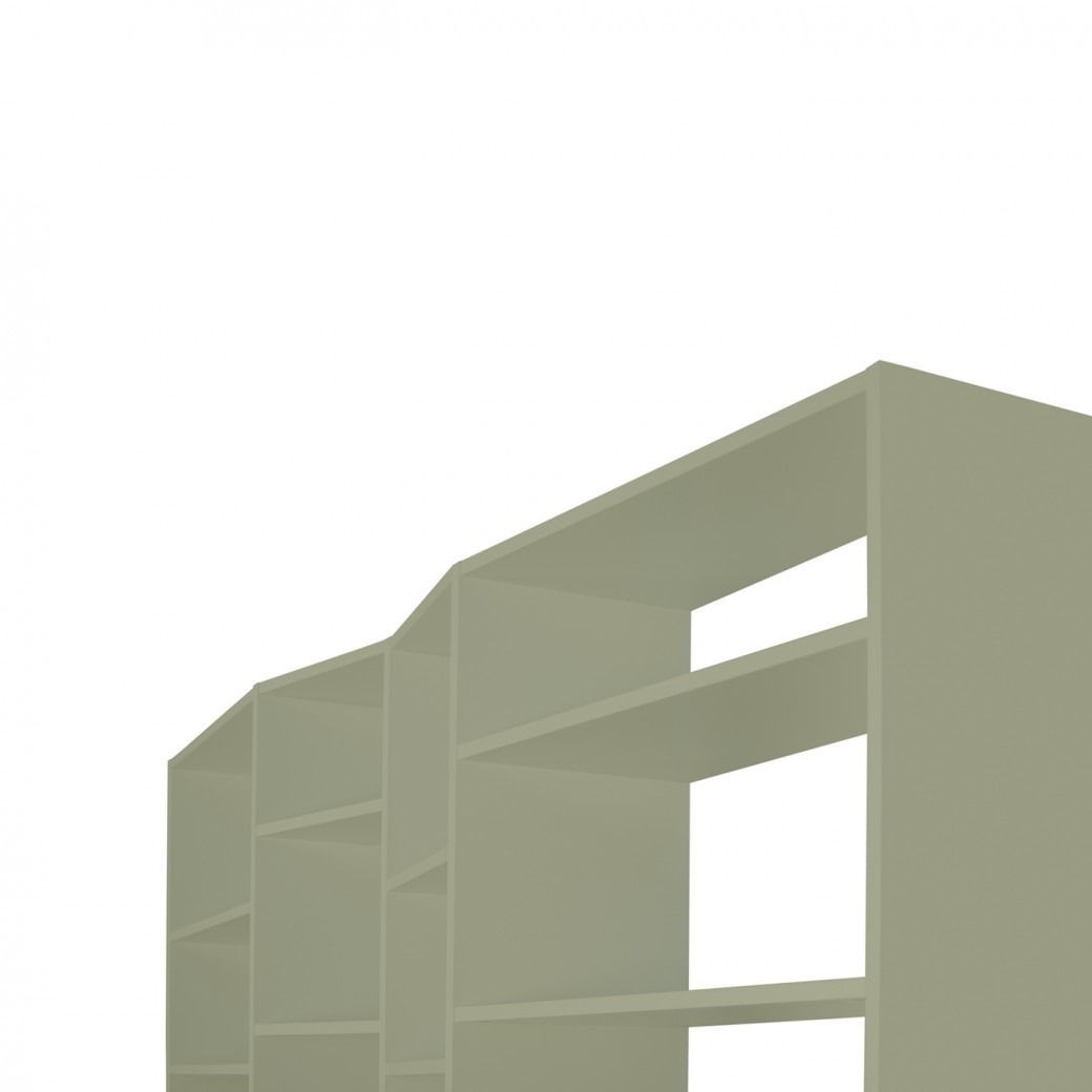 Valsa Matte Grey Shelving Unit - 214cm - Style Our Home
