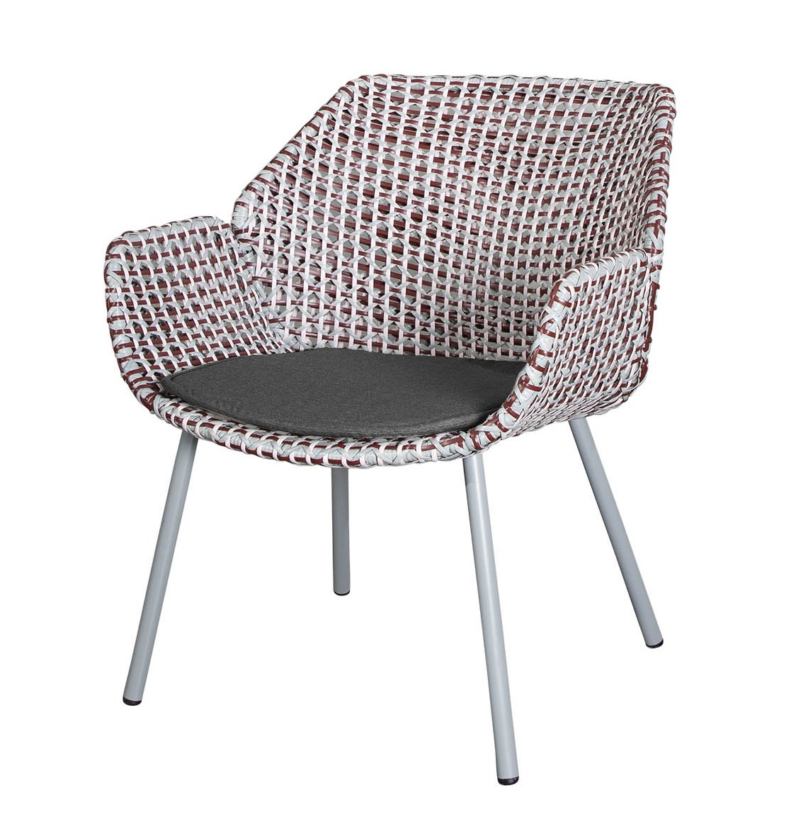 Vibe Bordeaux Lounge Chair - Black Natté by Cane-line | Style Our Home 