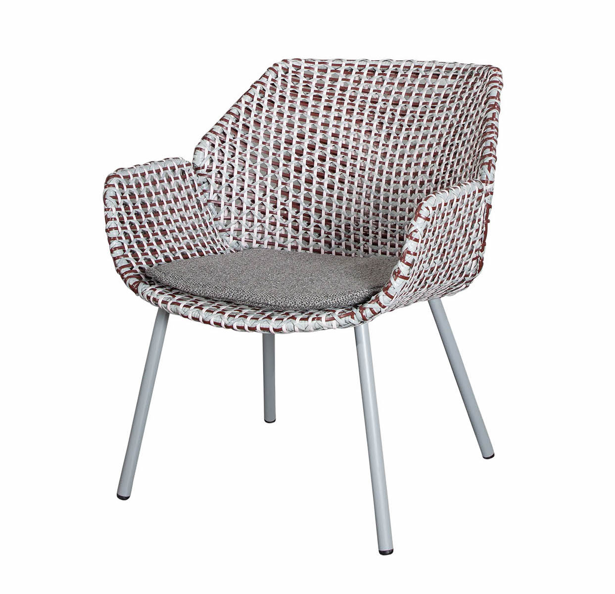 Vibe Bordeaux Lounge Chair - Dark Grey Wove by Cane-line | Style Our Home