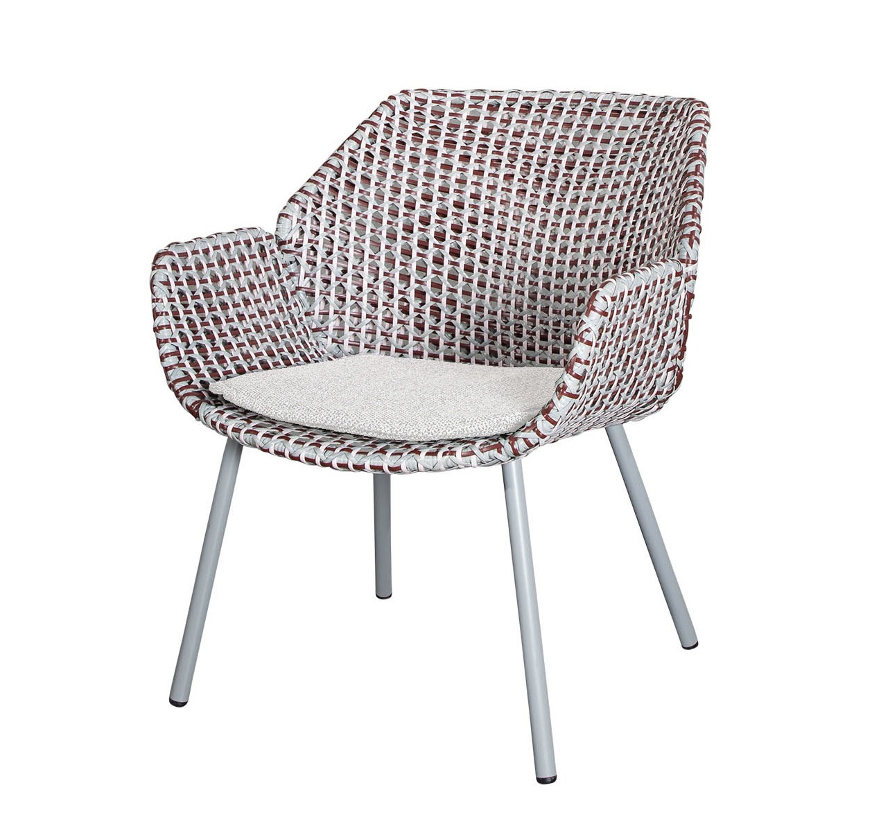 Vibe Bordeaux Lounge Chair - Light Brown Wove by Cane-line | Style Our Home