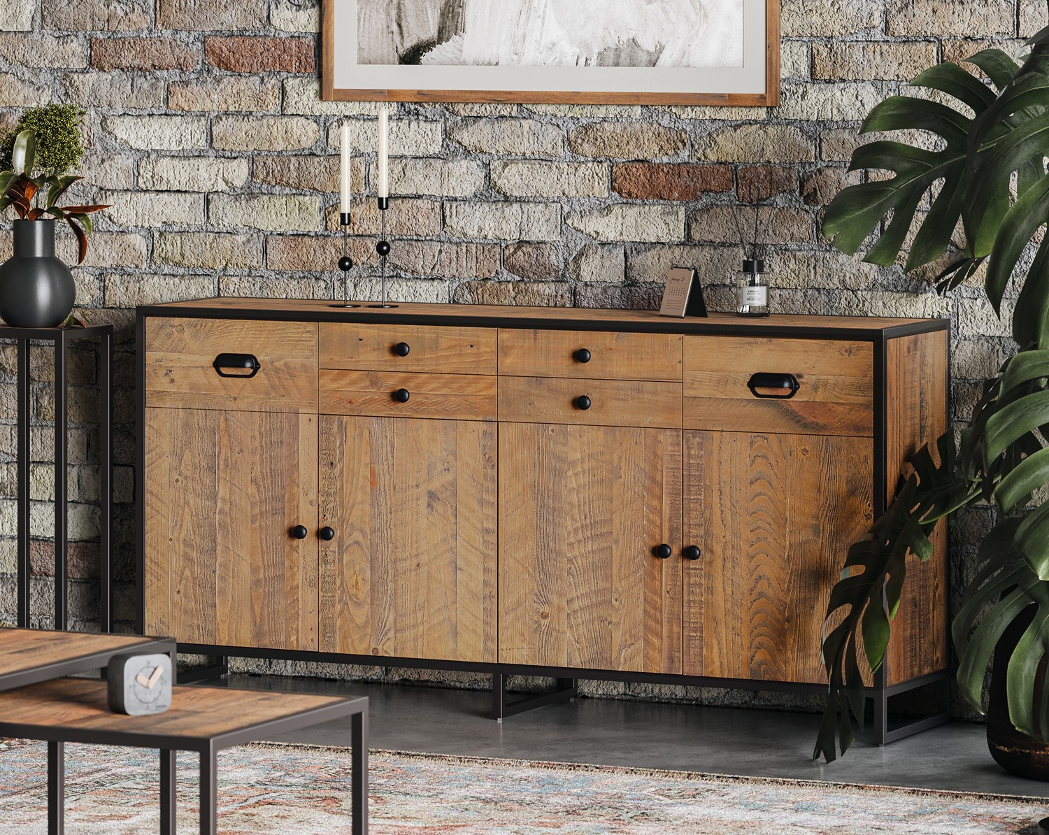 Ooki - Large Door / Drawer Sideboard by Baumhaus | Style Our Home