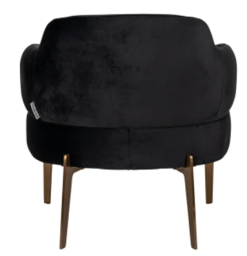  Venus Antraciet Velvet Easy Chair by Richmond Interiors | Style Our Home 