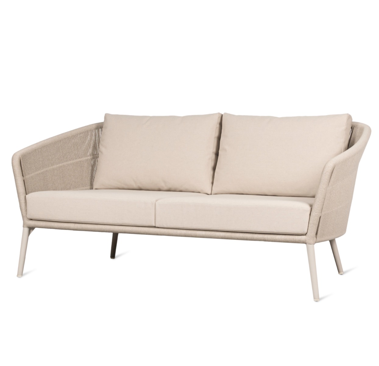 Akari Lounge Sofa 2.5 Seater with 2 Seat and 2 Back Almond Cushions - Customisable by Vincent Sheppard| Style Our Home