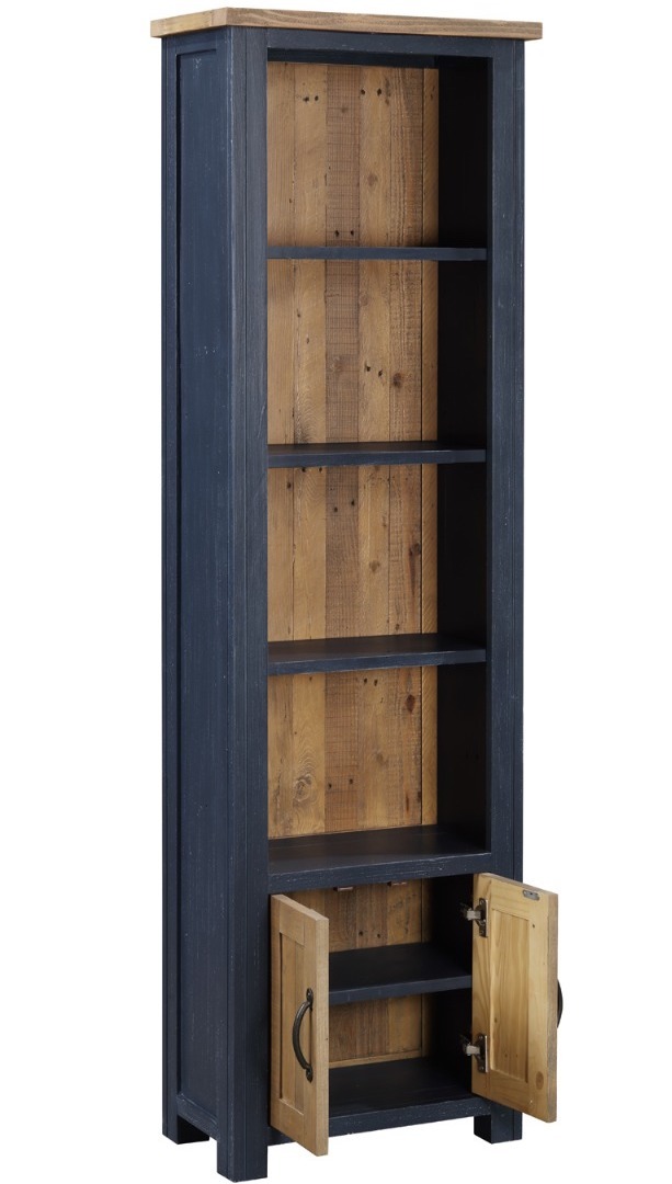 Splash of Blue - Narrow Bookcase by Baumhaus | Style Our Home
