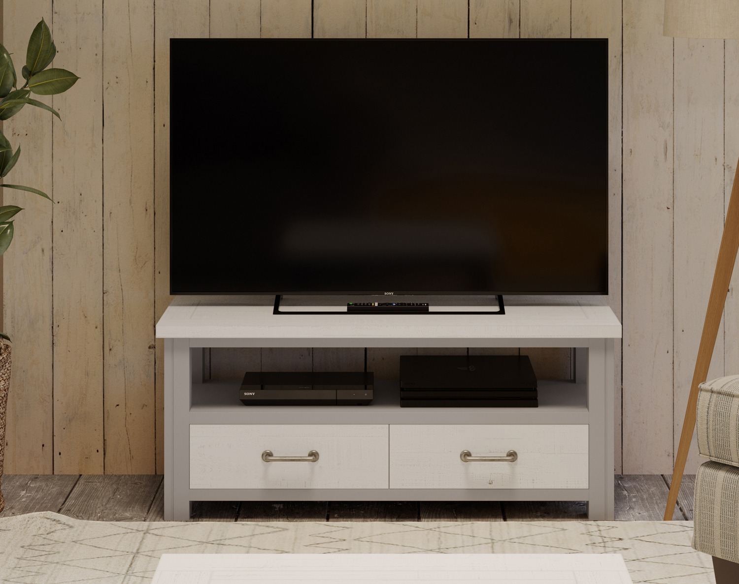 Greystone - Widescreen Television cabinet by Baumhaus | Style Our Home