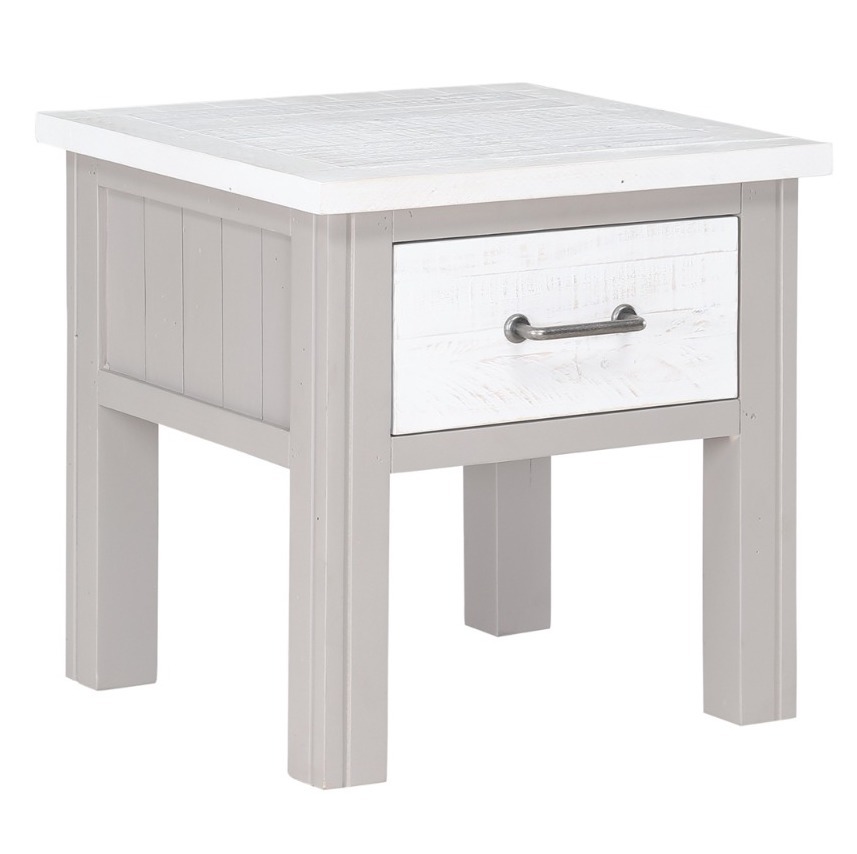 Greystone - Lamp Table With drawer by Baumhaus | Style Our Home