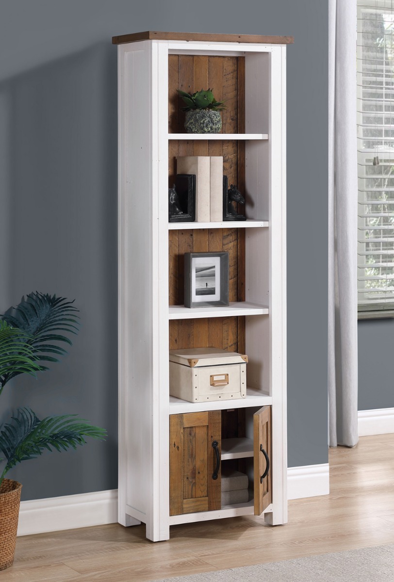 Splash of White - Narrow Bookcase by Baumhaus | Style Our Home