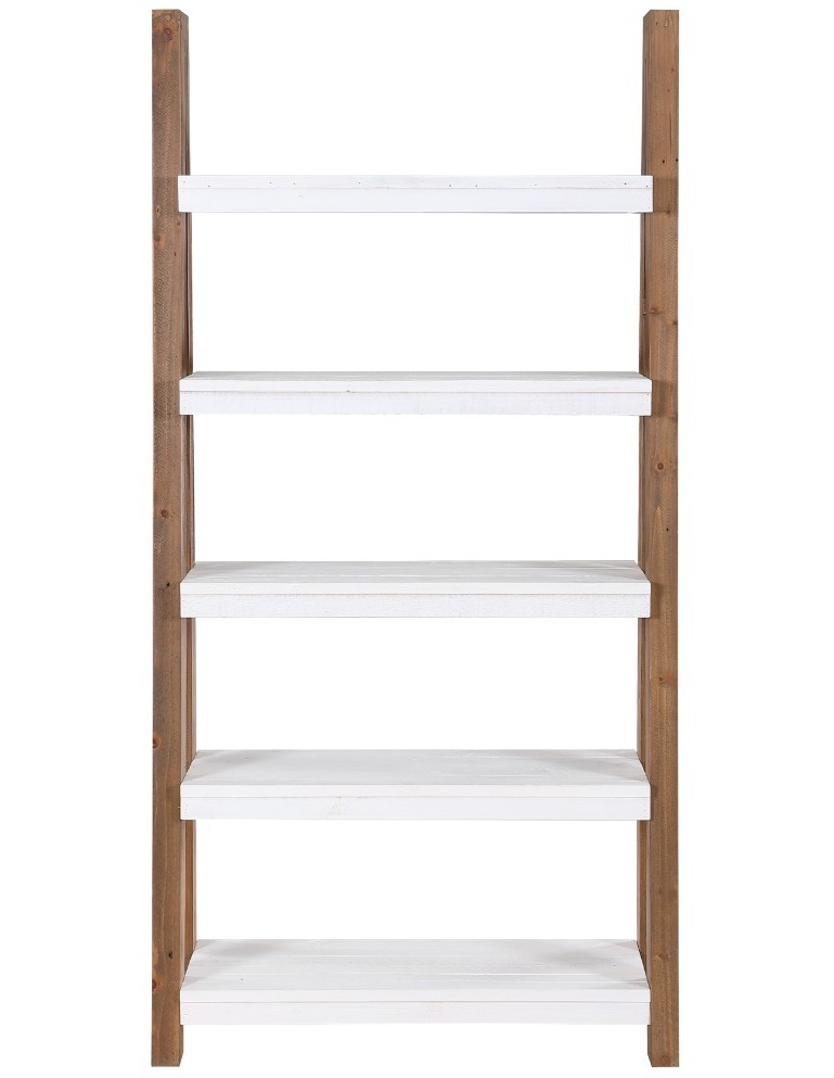 Trinity - Reclaimed Large Bookcase Open by Baumhaus | Style Our Home