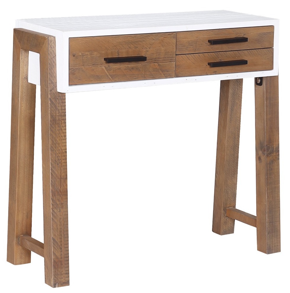 Trinity  - Reclaimed Small Console Table by Baumhaus | Style Our Home