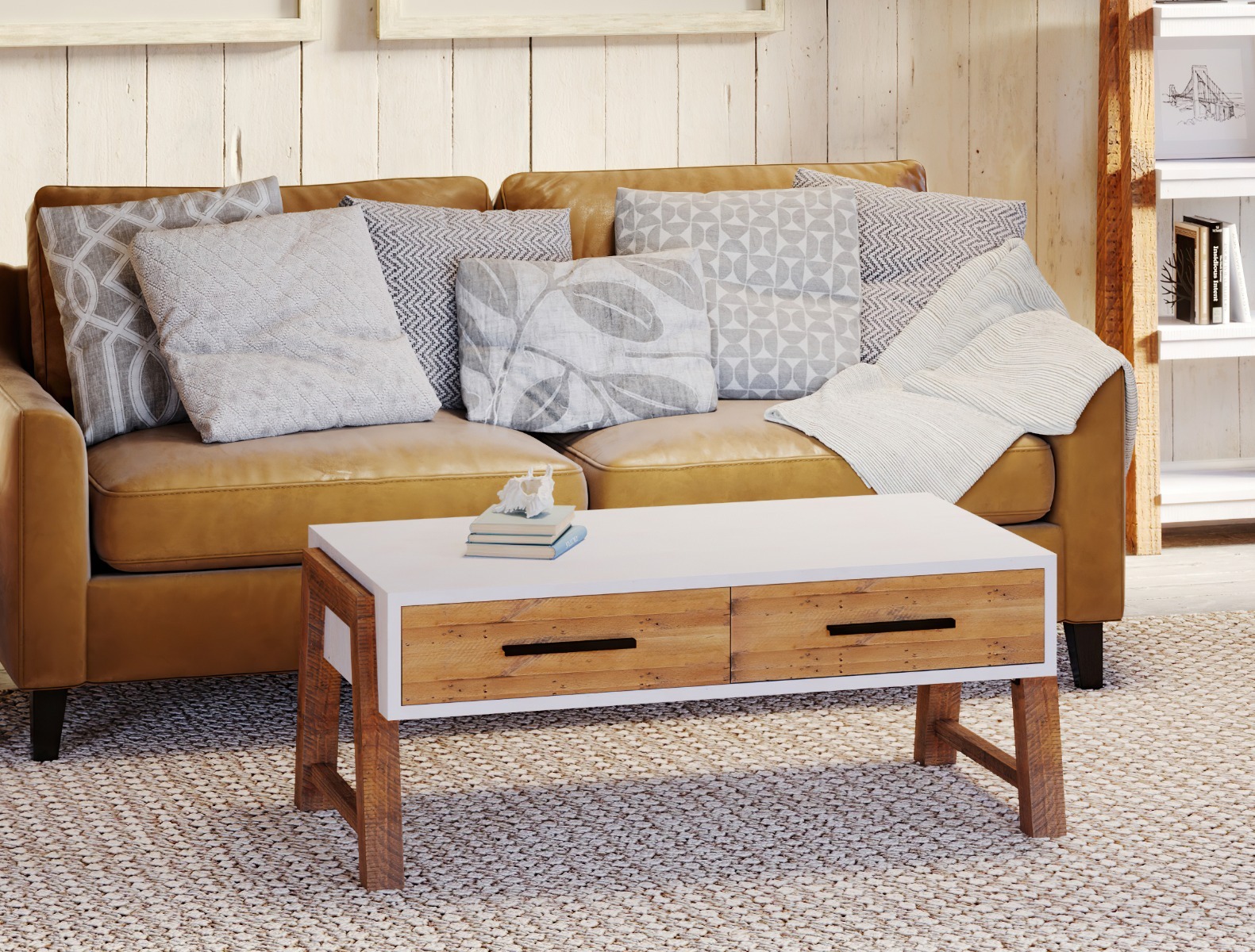 Trinity  - Reclaimed Coffee Table by Baumhaus | Style Our Home