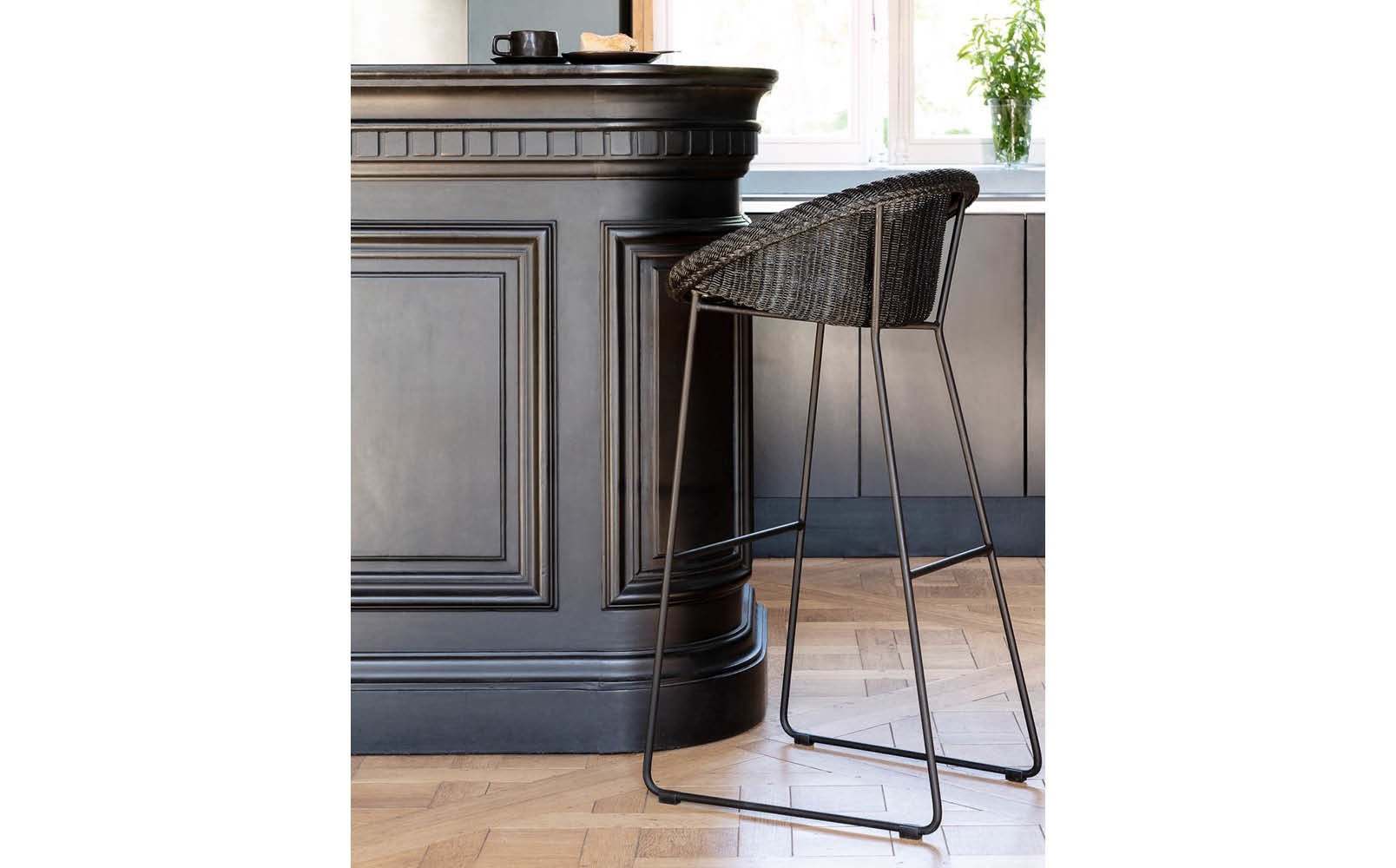 Joe Bar Stool Black Frame - Style Our Home - 2