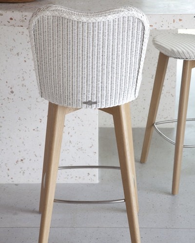 Lily Bar Stool Oak Base - Style Our Home - 6