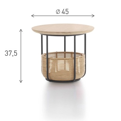  Basket Small Table  - Style Our Home 3