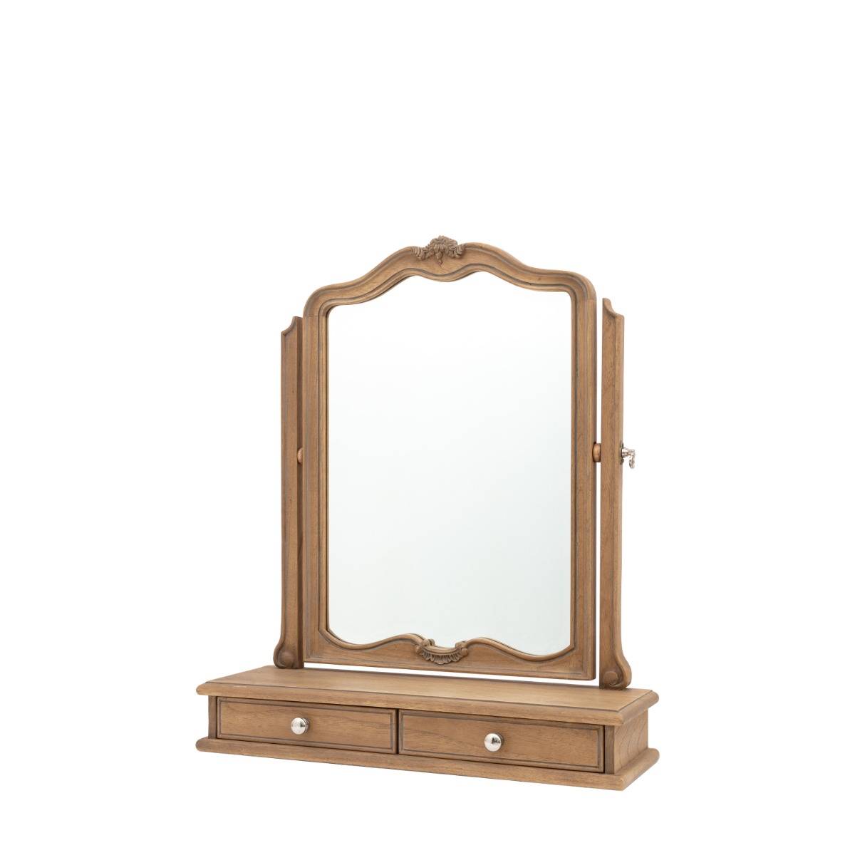 Chic Weathered Dressing Table Mirror | Style Our Home