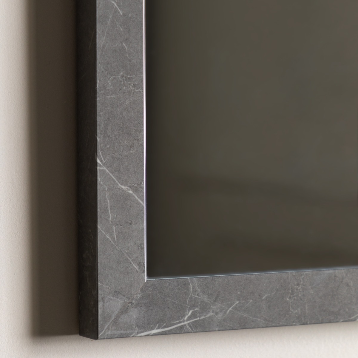 Fabrizio Small Marbled Grey Mirror by Gallery Living | Style Our Home