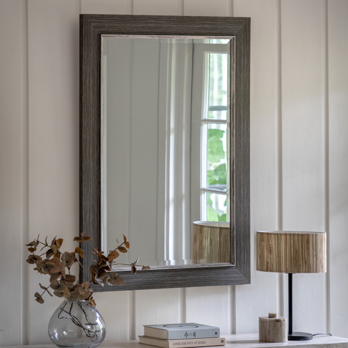 Hanwell Petwer Rectangle Mirror by Gallery Living | Style Our Home