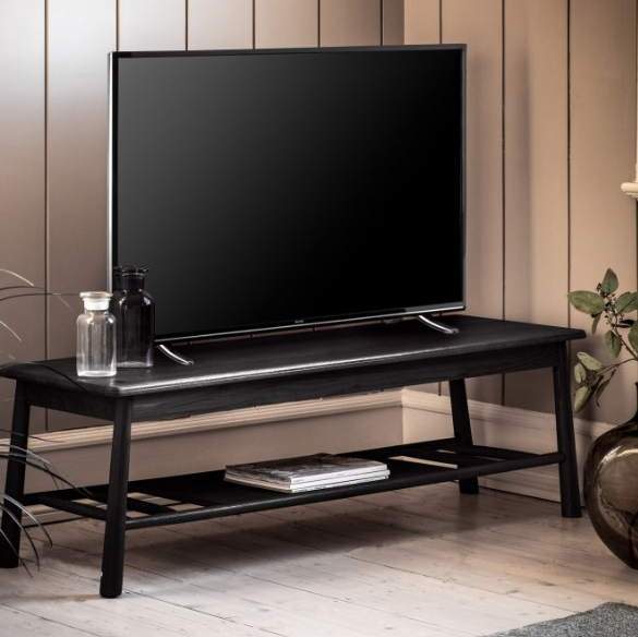 Wycombe Black Media Unit by Gallery Direct | Style Our Home