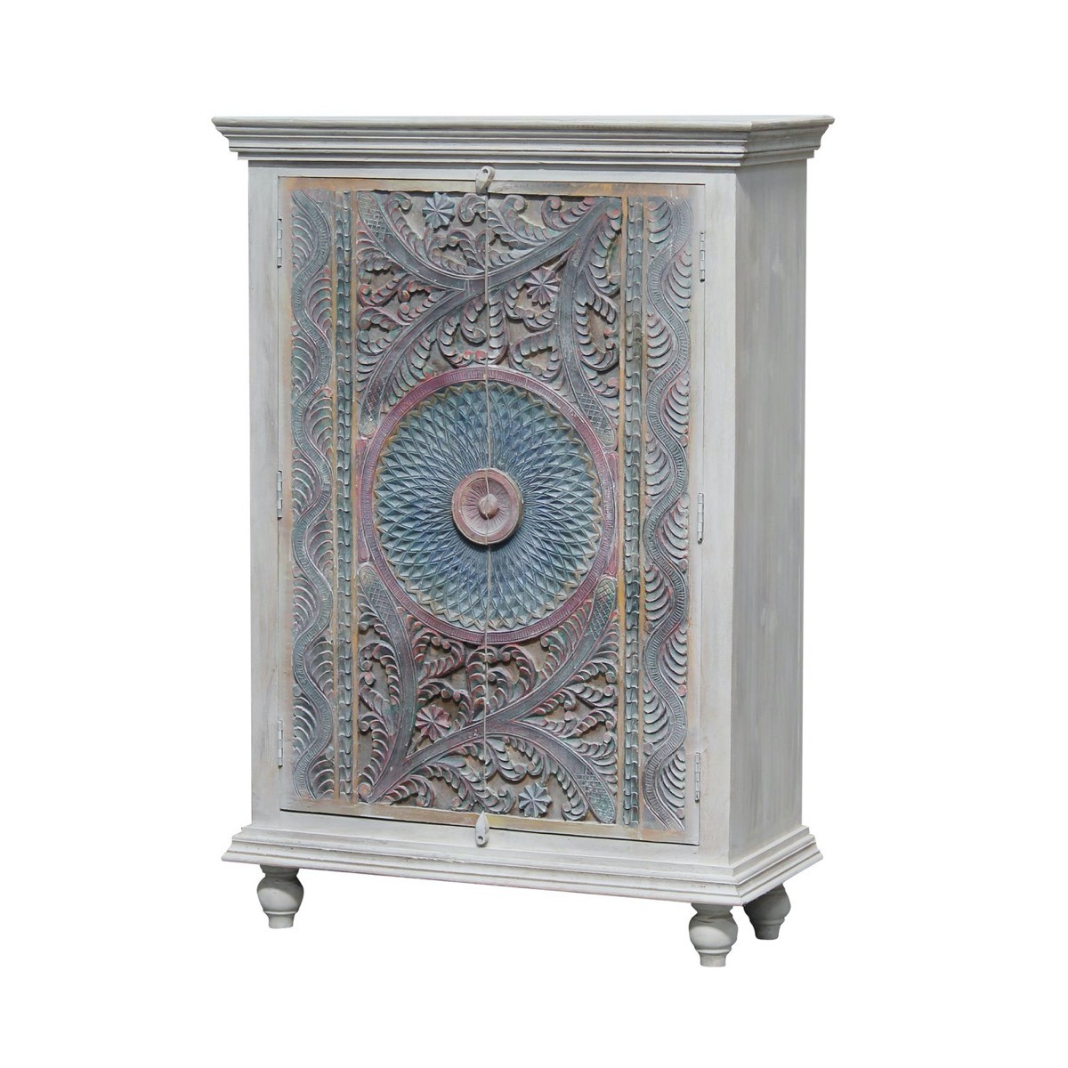 Meera Hand Carved Furniture Cabinet | Style Our Home