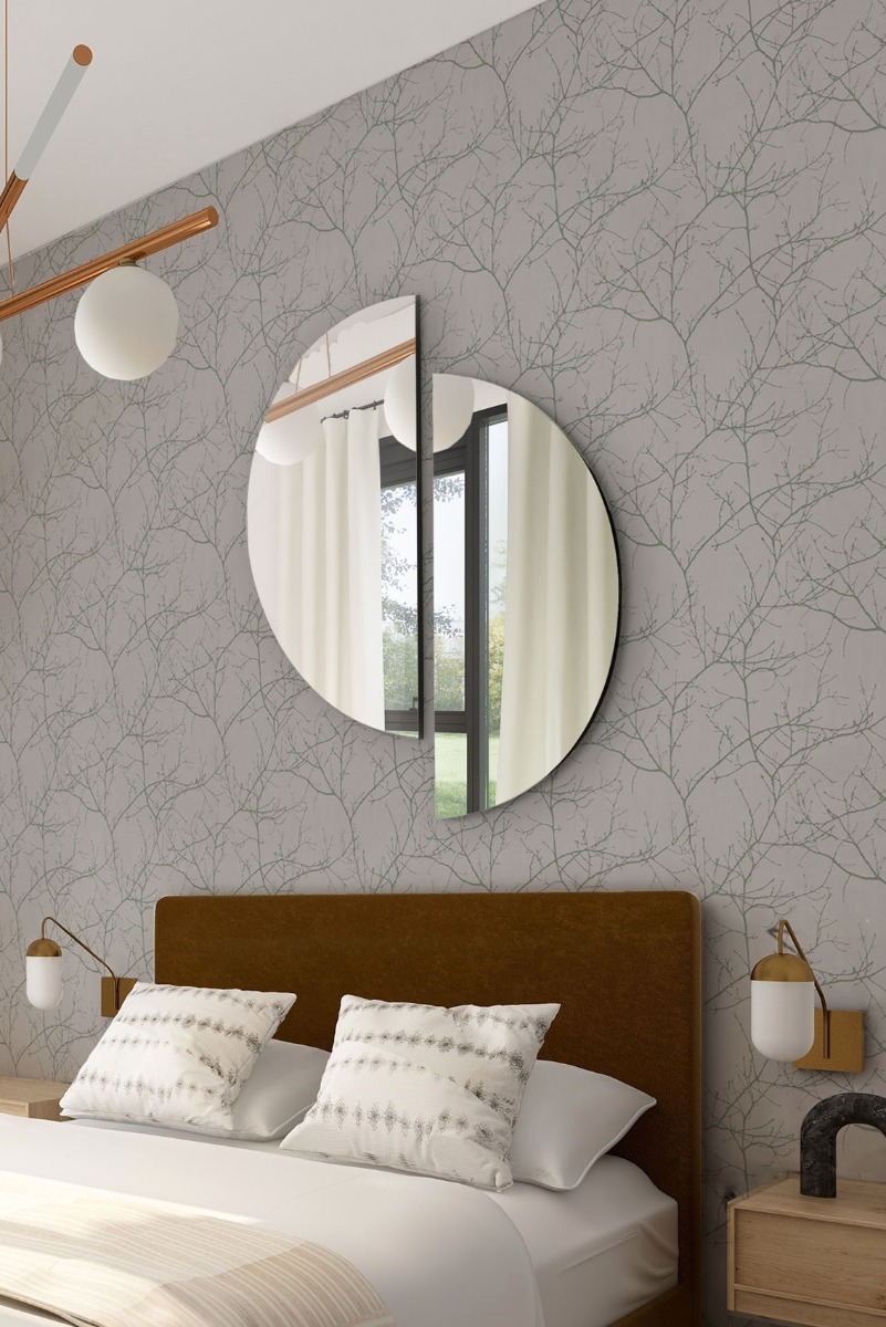 Olympia Round Mirror