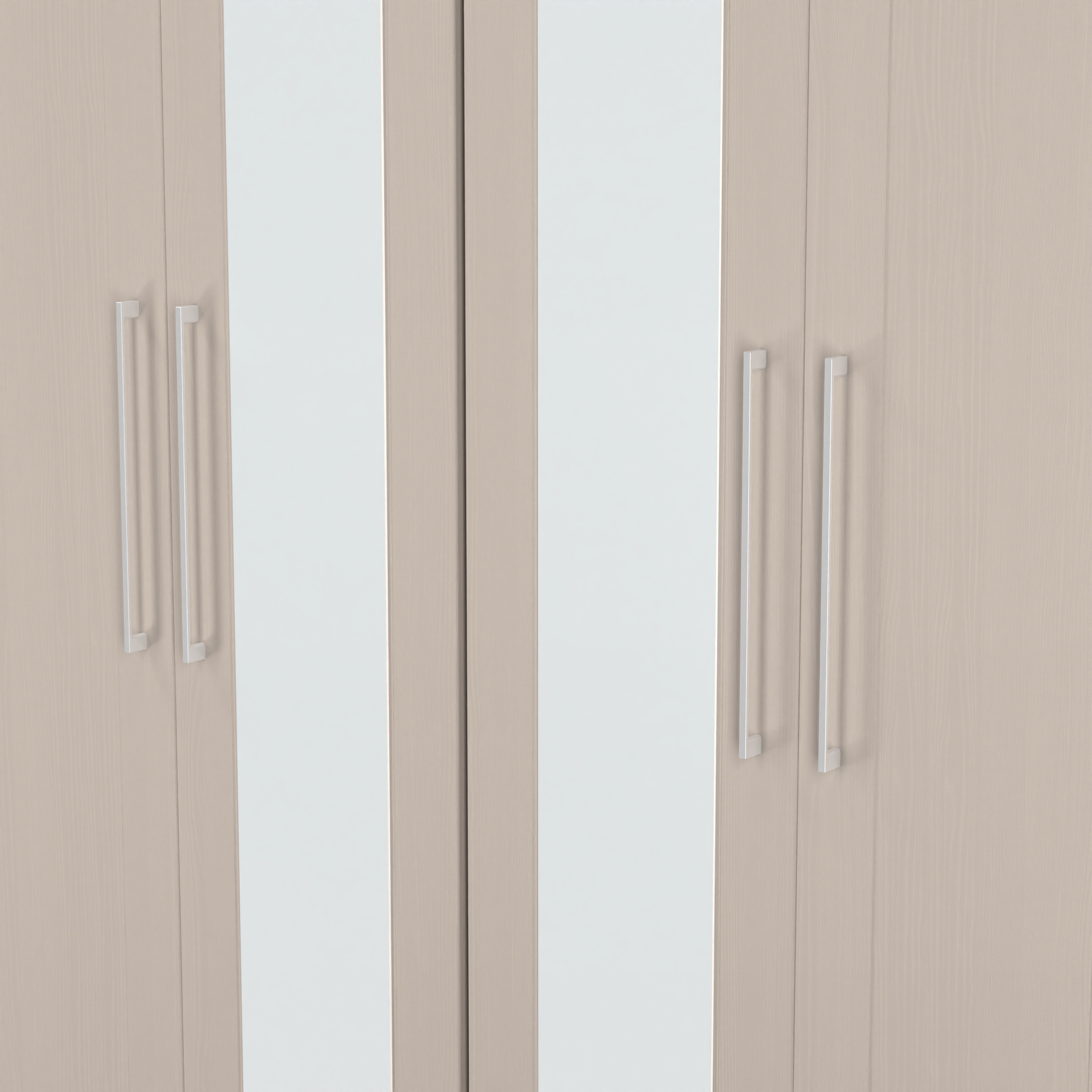 York Tall 4 Door Wardrobe in Kashmir Ash