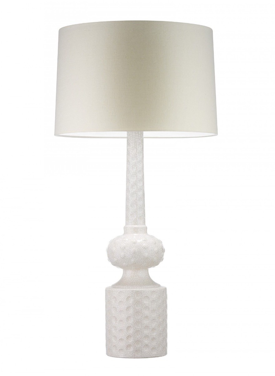 Babylon Ivory Crackle Lamp | Style Our Home
