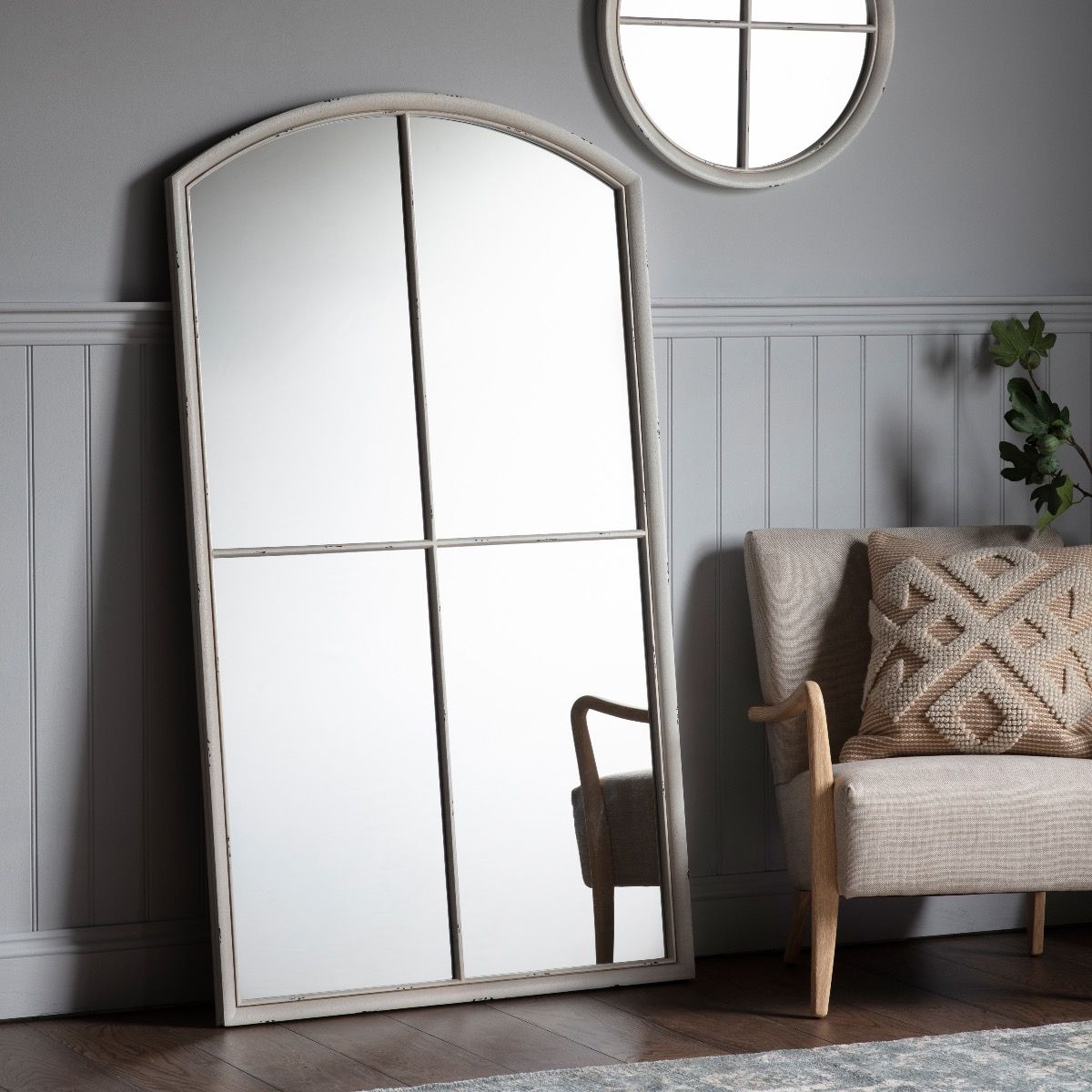 Horley Mirror in White | Style Our Home